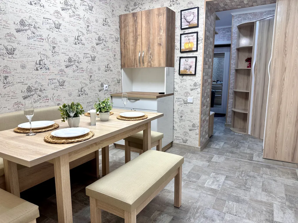 Просторная уютная трёхкомнатная квартира