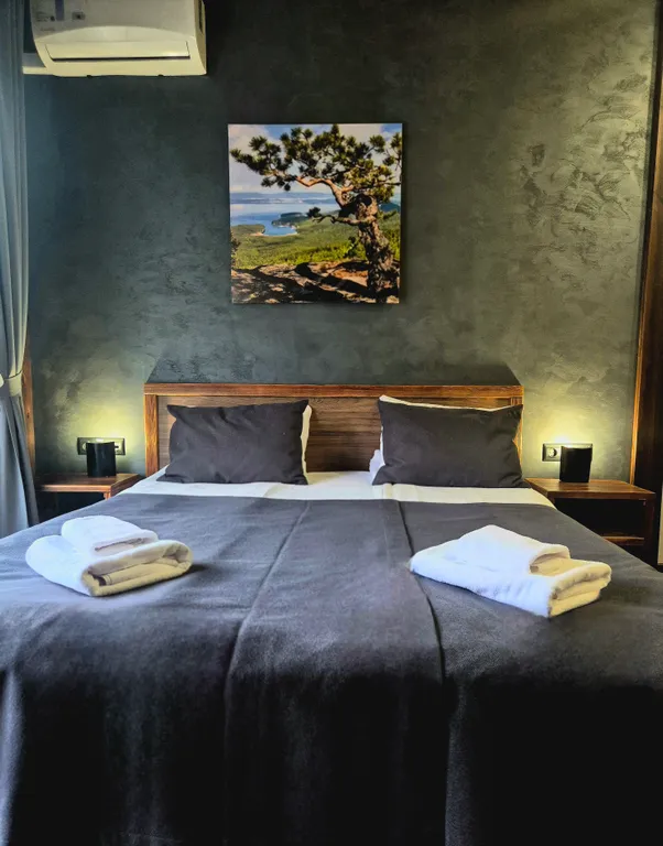 Студия в стиле шале с видом на лес, комфорт достойного вас уровня