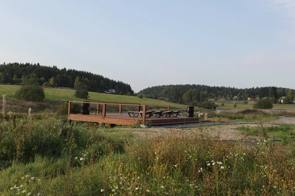 Коттедж Дом Афрейм светлый с подогреваемой купелью Лисичкино — Микли