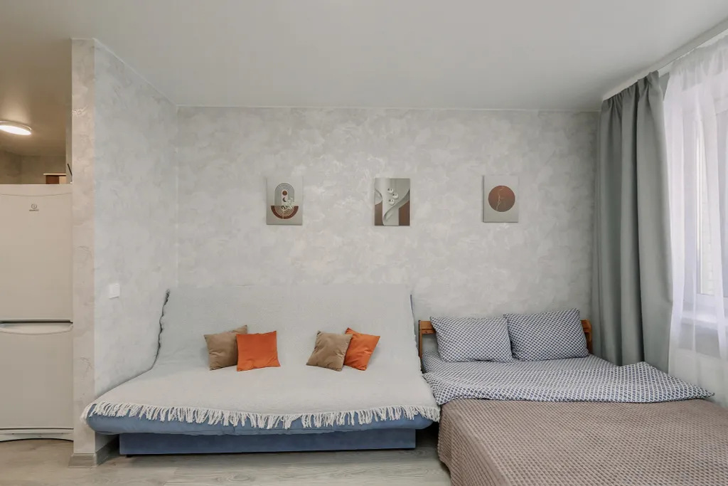 Уютная квартира - студия закрытый двор