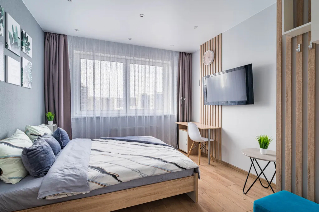 Стильная уютная студия On The Wave в ЖК Minsk World