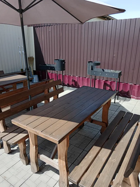 Гостевой домик вдали от берега и шума с кухней, туалетом, душем в домике