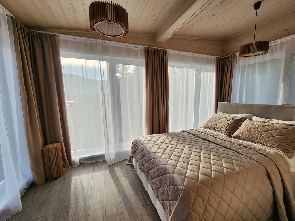 Дом SPA с большой ванной и видом на горы