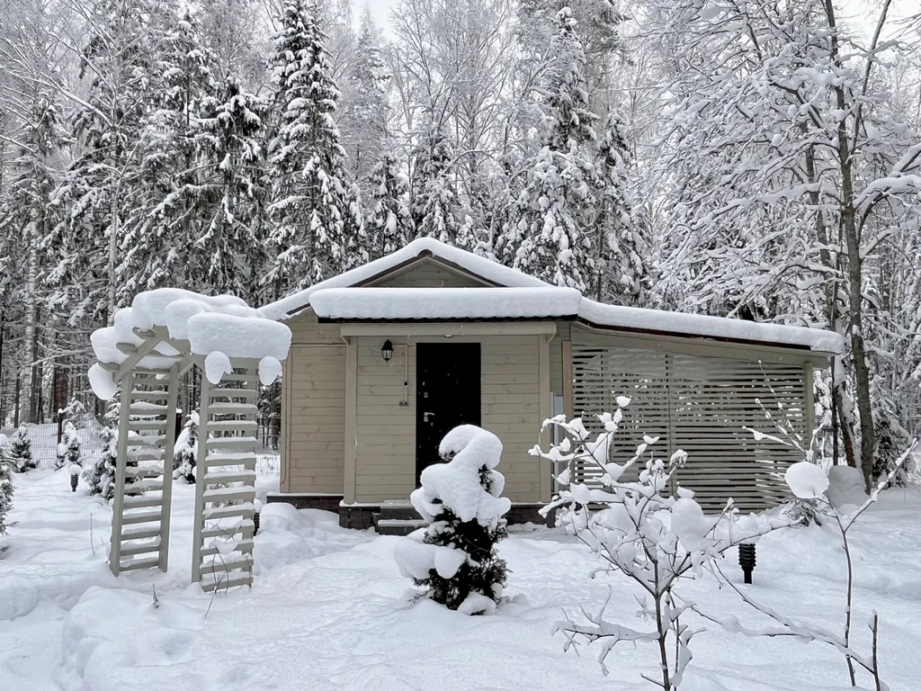 Коттедж Уютный домик на озере Волго на Селигере в сосновом бору — Турбаза Чайка