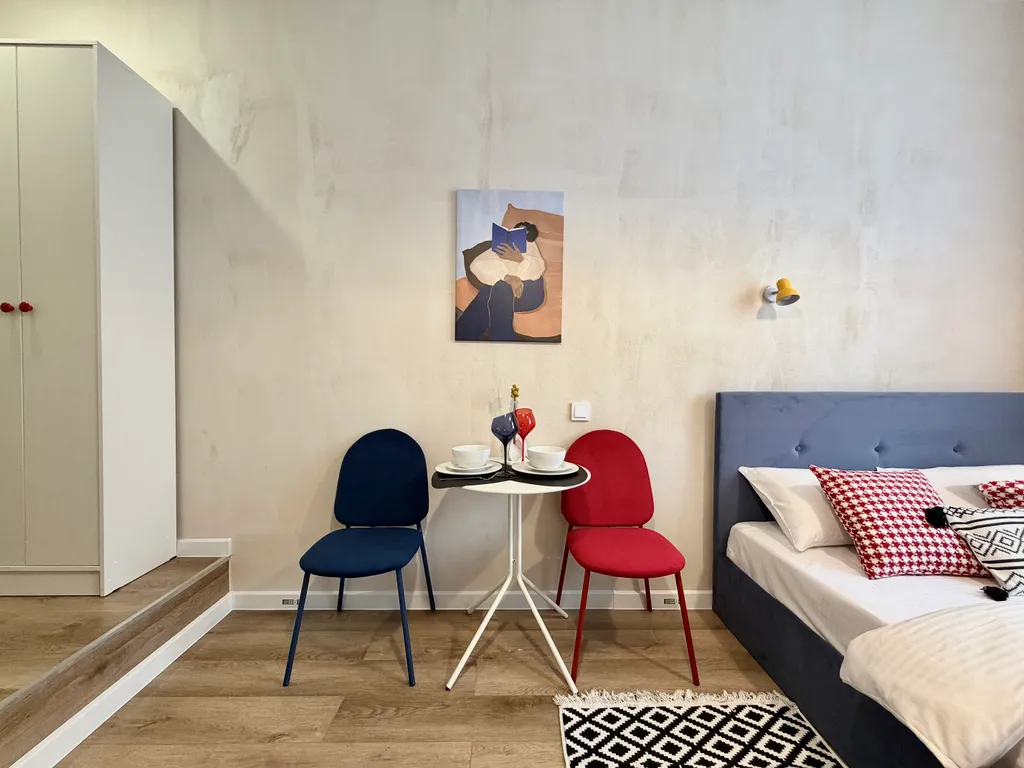 Квартира Квартира Новая дизайнерская студия для двоих гостей — Москва