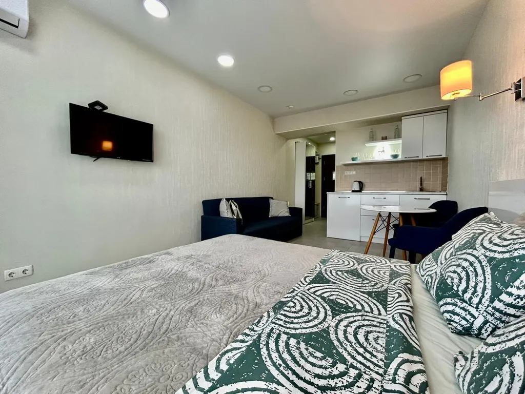 Апартаменты с видом на море и горы