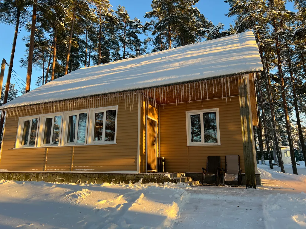 Коттедж Большой коттедж на берегу залива — Приморск