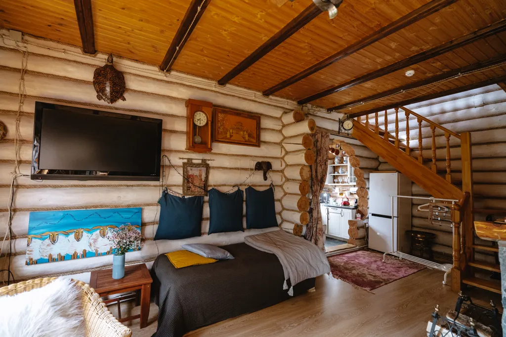 Коттедж Домик с бассейном и баней в 20 минутах от Москвы — Падиково