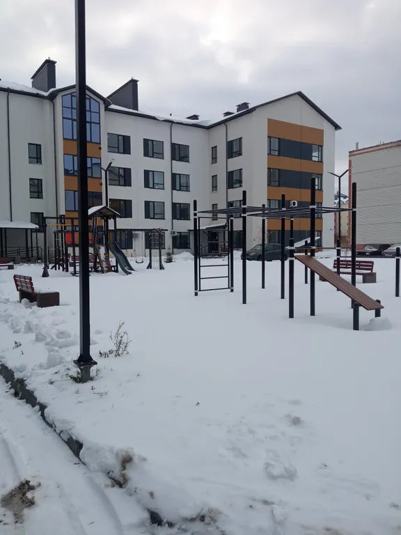 В новостройке