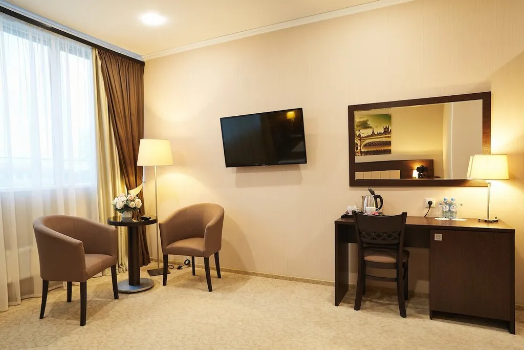 Улучшенный комфорт с одной двуспальной кроватью или двумя односпальным