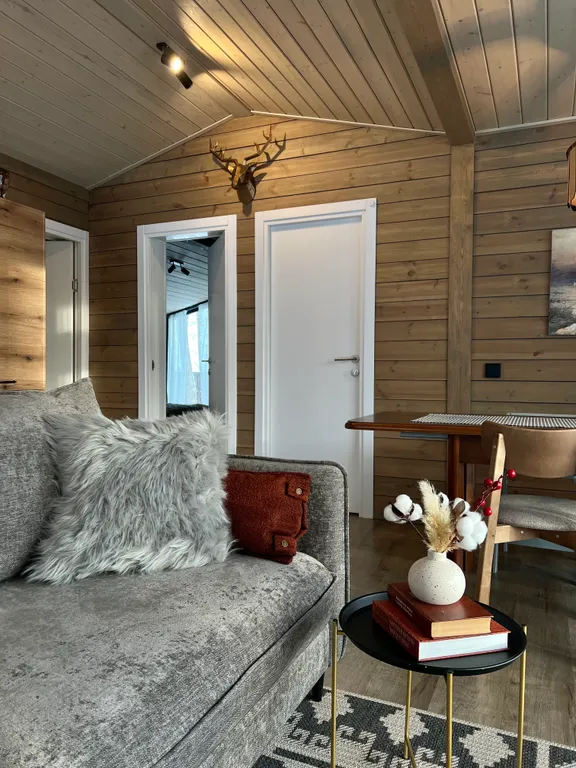 Скандинавский дом на лесном участке