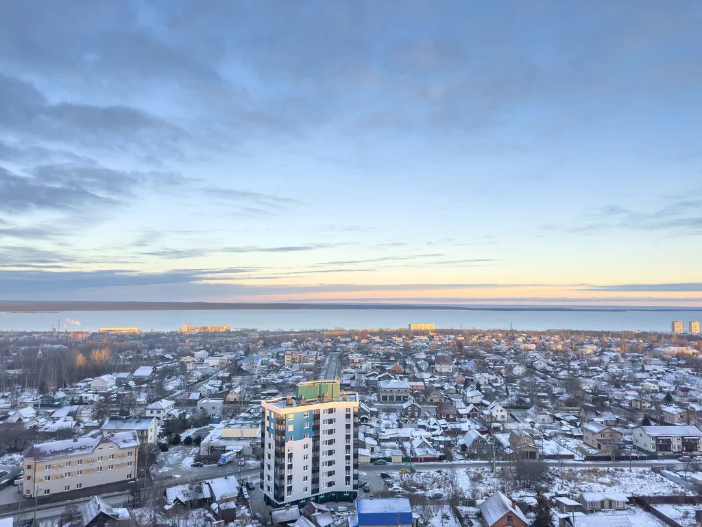 Однушка с видом на озеро