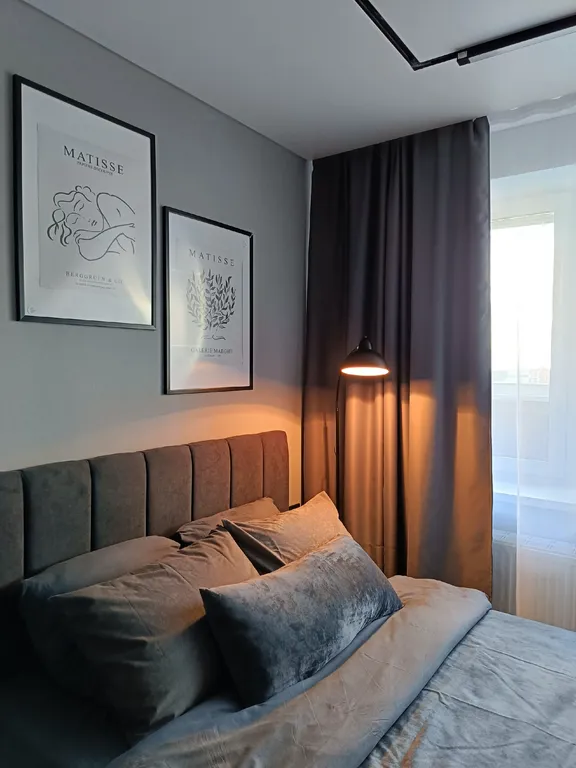 Апартаменты Комфорт хаус, студия с дизайнерским ремонтом