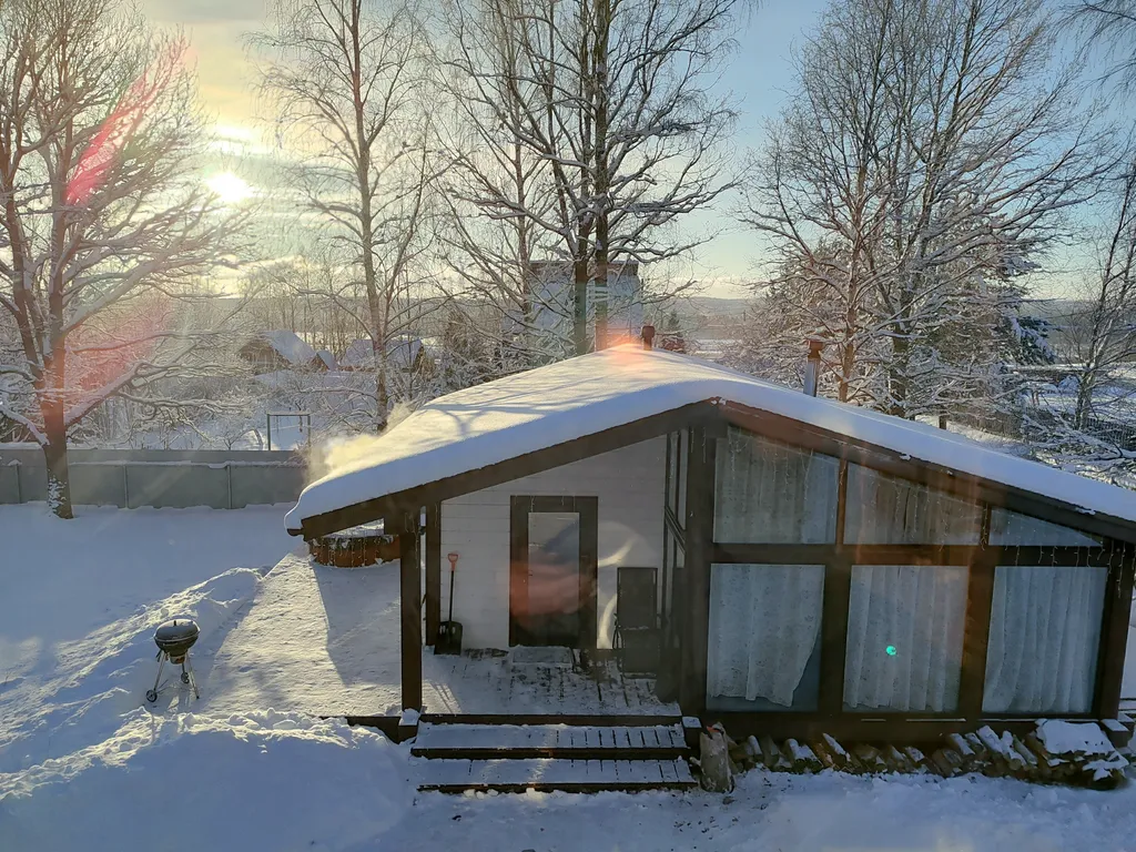 Уютный коттедж с большой сауной