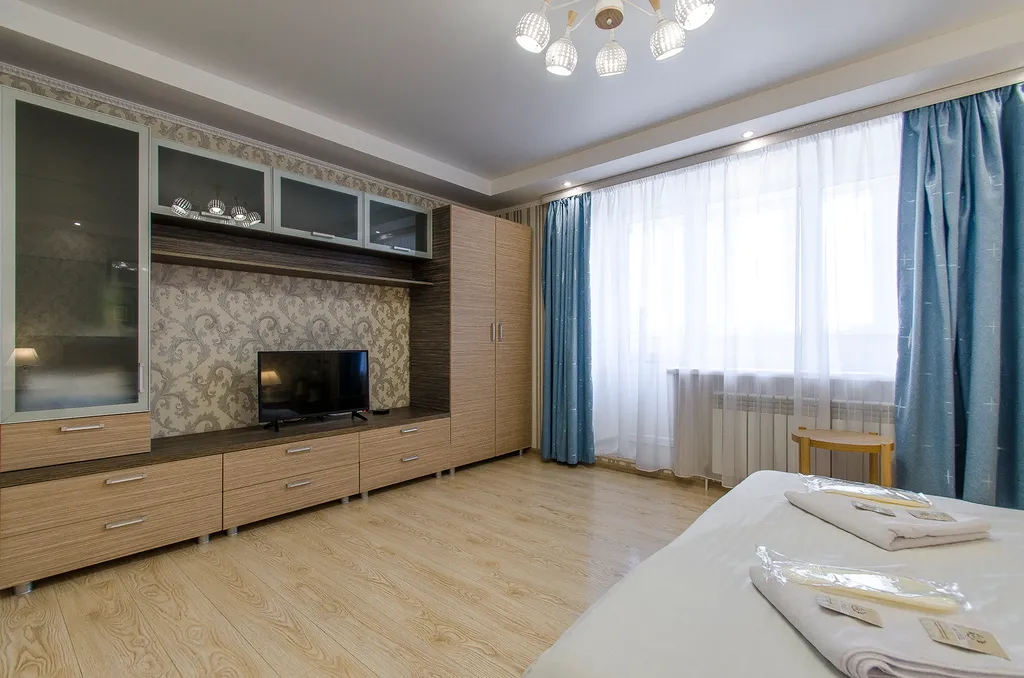 Просторная 1-комнатная с кондиционером возле Ленты