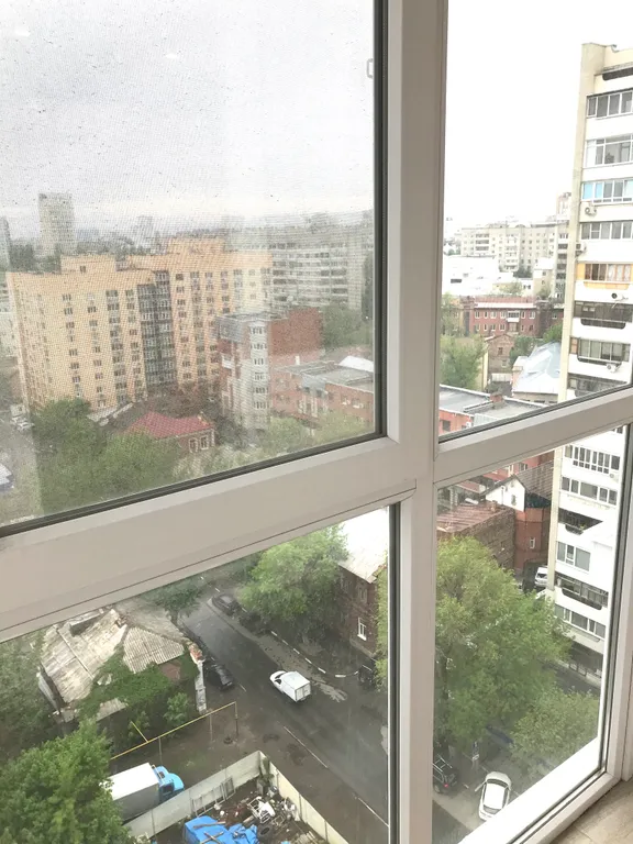 Студия на набережной с видом на Волгу