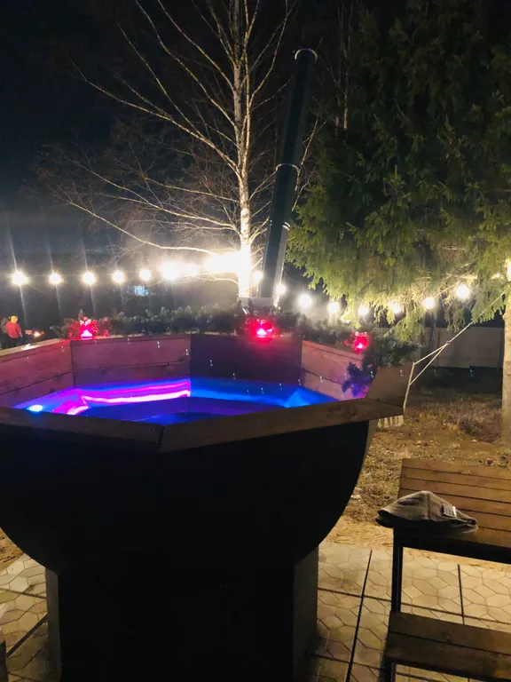 Коттедж Дом A-frame с баней и чаном — аренда посуточно в Дмитров