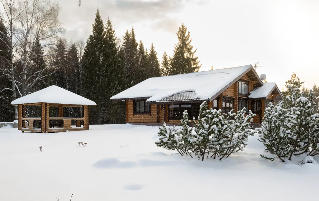 Бревенчатый коттедж Вип 1, 3 спальни на берегу озера Селигер