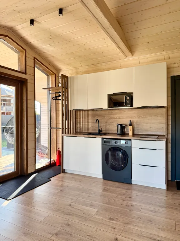 Уютный дом с чаном