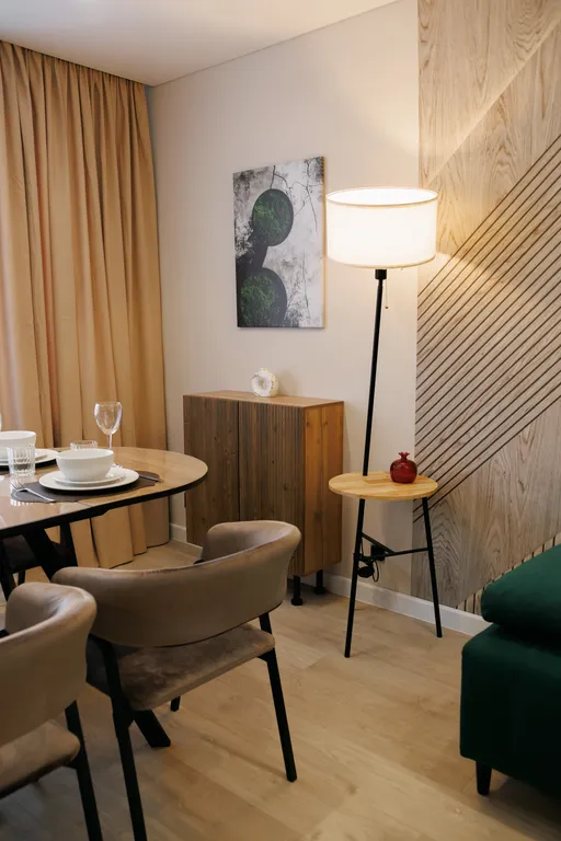 Новая квартира с 2-мя спальнями и большой кухней-гостиной