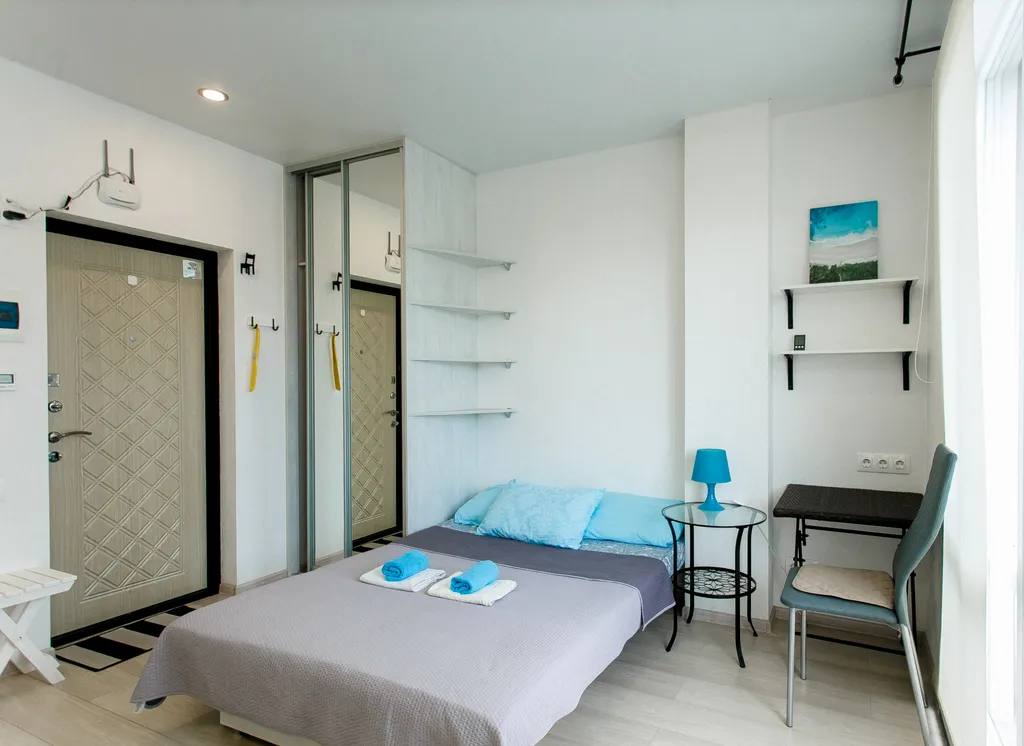 Квартира Квартира Уютная студия с видом на море — Сочи