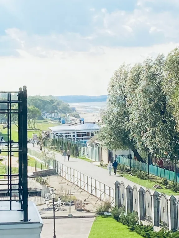 Квартира Квартира Апартамент с боковым видом на море и променад — Зеленоградск