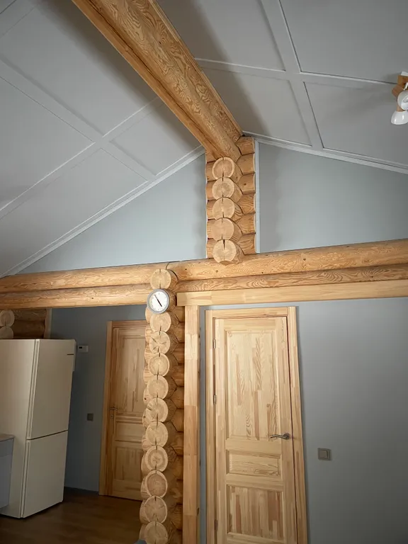 Новый уютный дом с сауной