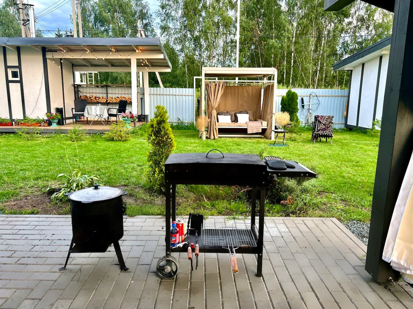 Мангальная зона 