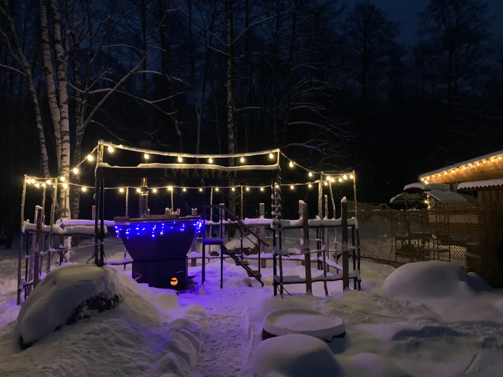 Дом с горячей купелью рядом с Выборгом