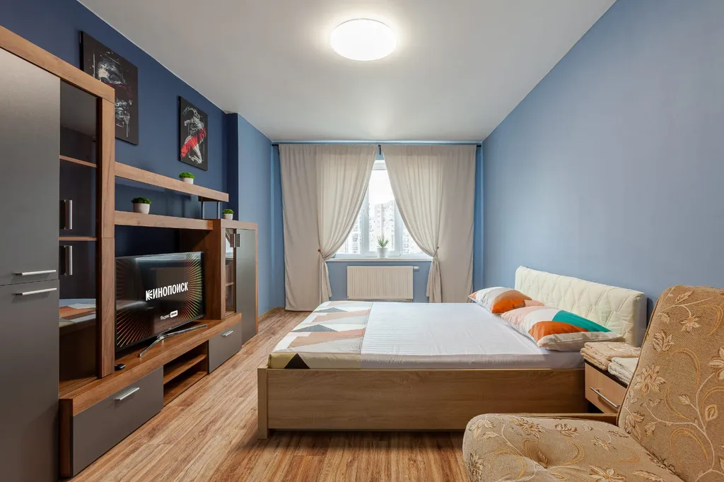 Квартира Апартаменты Квартиркаплаза просторный семейный вариант Самарские термы — аренда посуточно в Самара