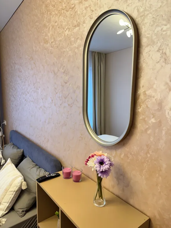 Уютная квартира на 24 этаже с прекрасным видом