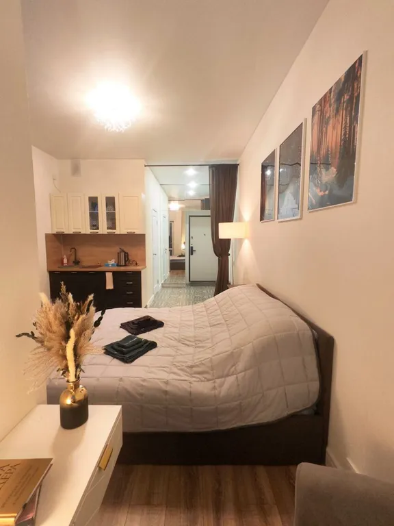 Уютная студия у метро Потапово