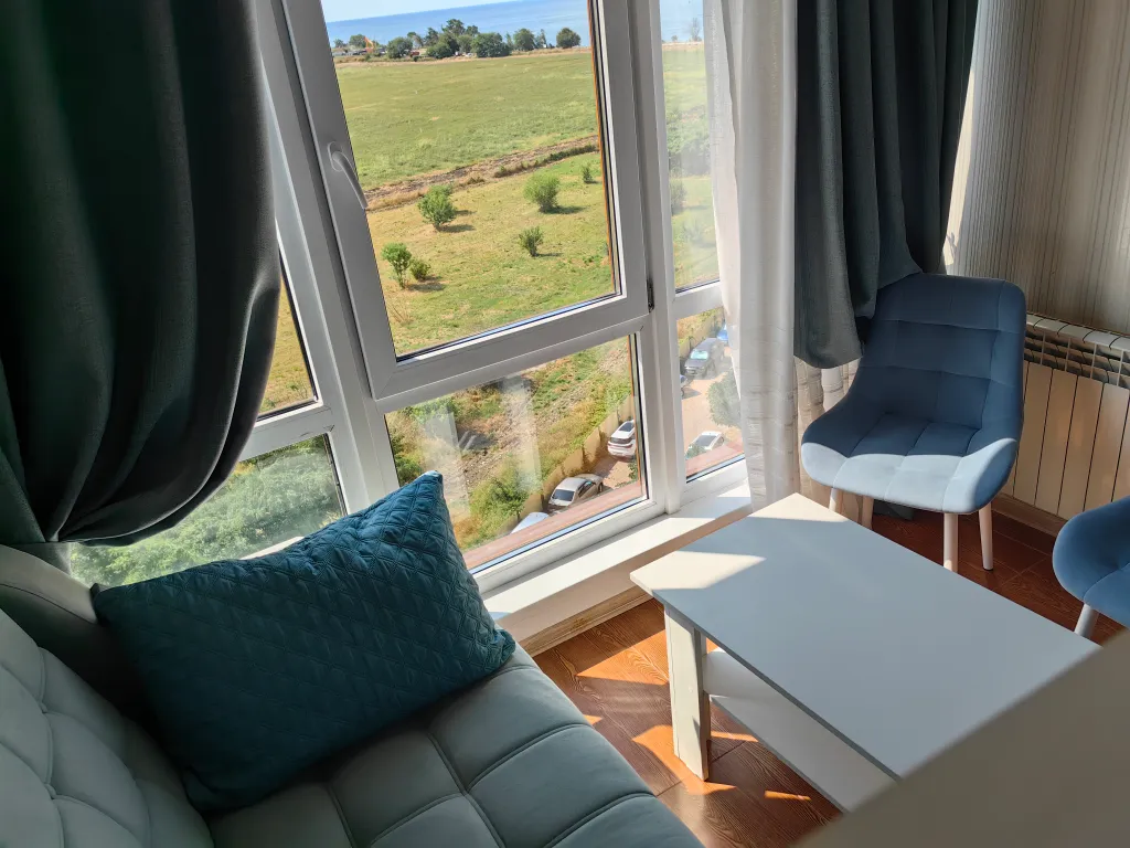 Квартира Квартира Евродвушка с видом на море — Геленджик