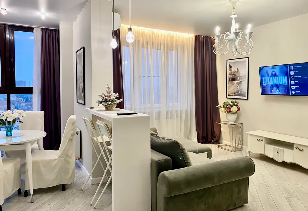 Стильный апартамент в ЖК Маршал