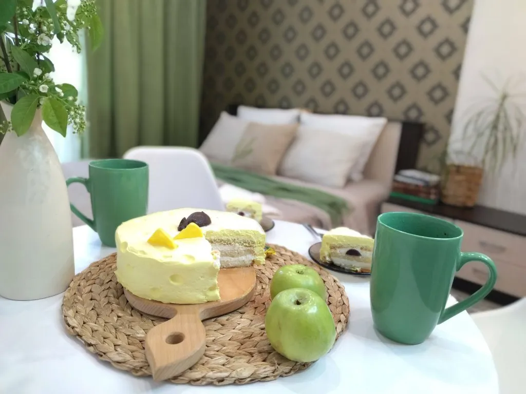 Квартира Квартира Уютная студия с террасой в новом Клубном Доме — Новосибирск