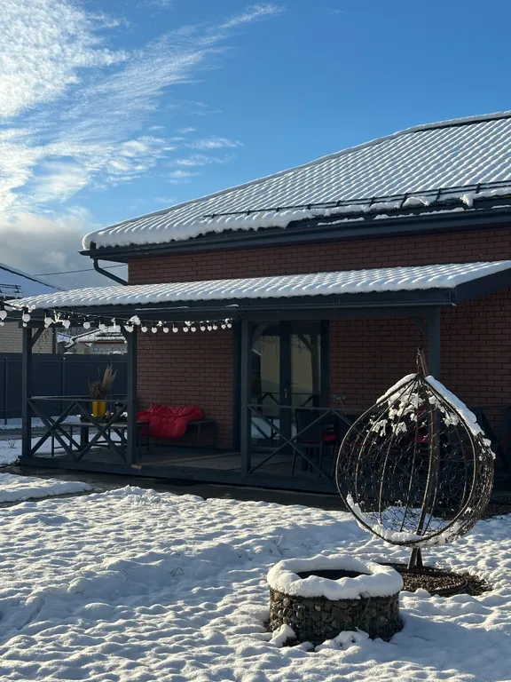 Уютный коттедж с баней и мангалом в 30 минут от Москвы