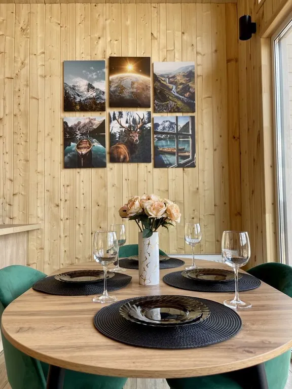 Дом с сауной и горячим чаном