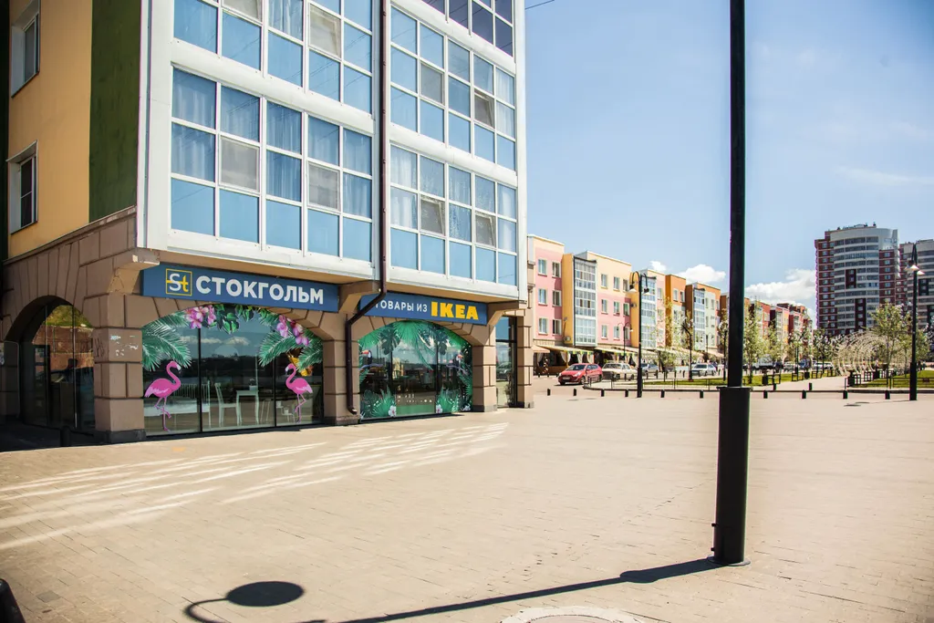 Студия на берегу Ангары с видом на набережную