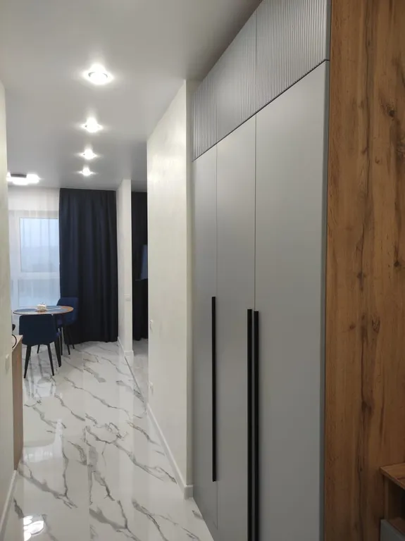 Уютная светлая квартира с видом на город