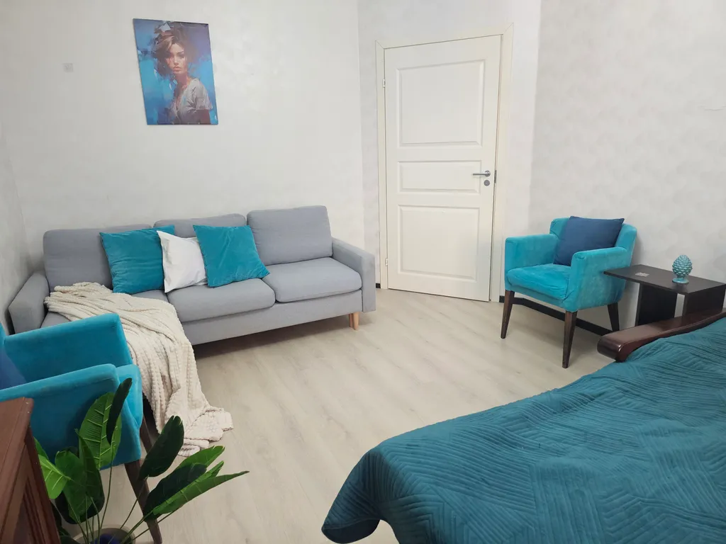 Большая однокомнатная квартира рядом с пляжем