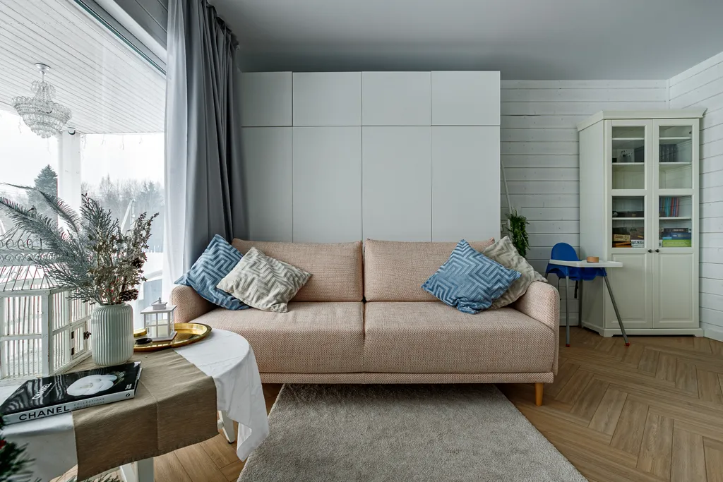 3 больших спальни и с/у с ванной, огромная кухня гостиная white house