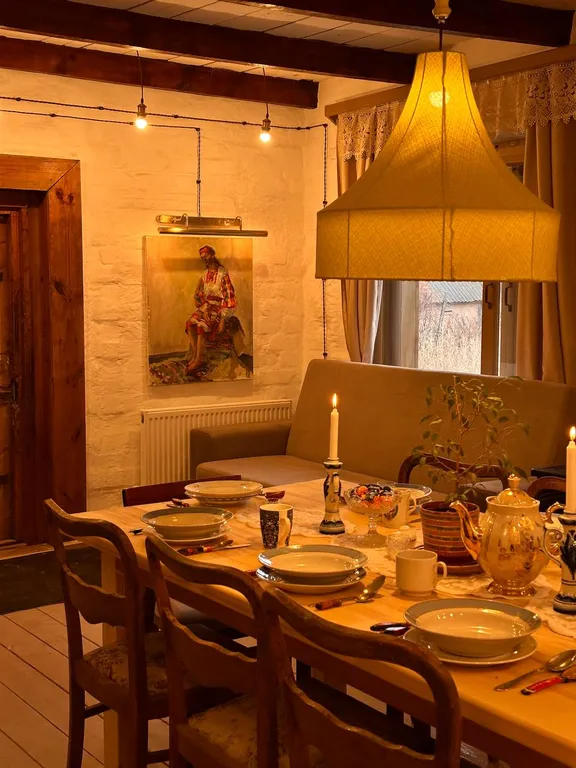 Уютный домик на берегу Волги Изба Купеческая со всеми удобствами