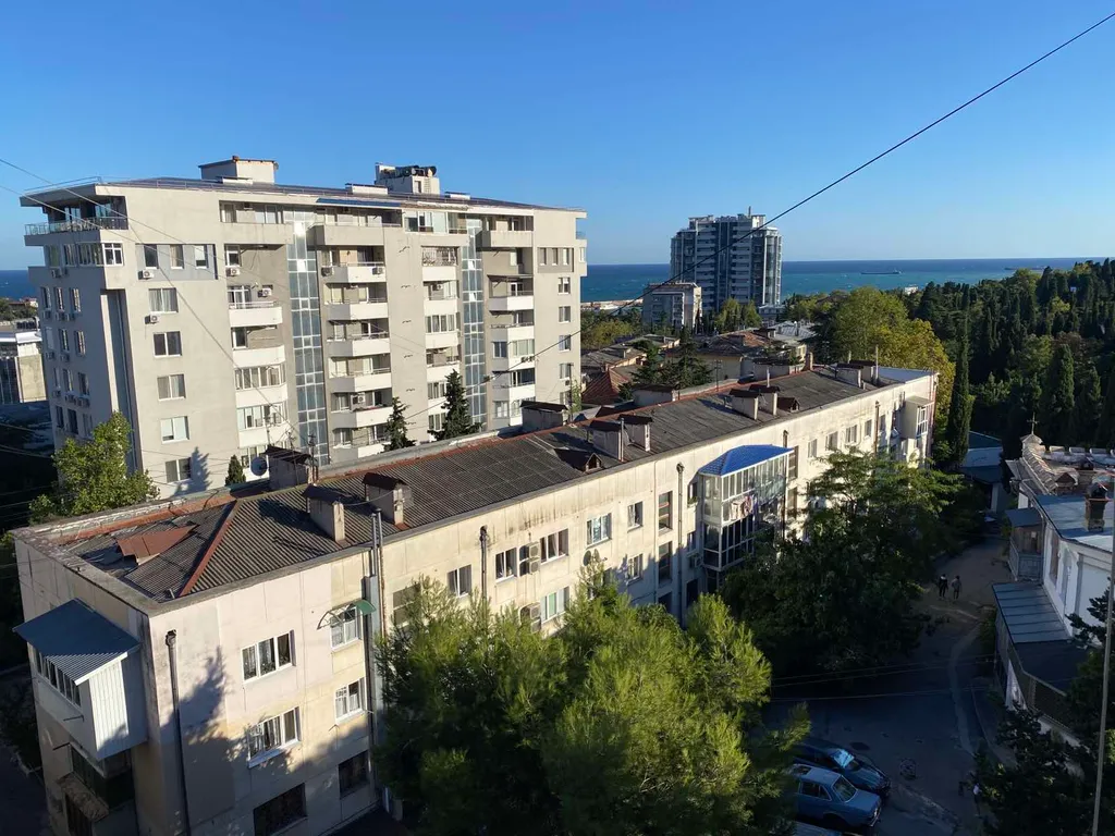 Апартаменты в центре с видом на море