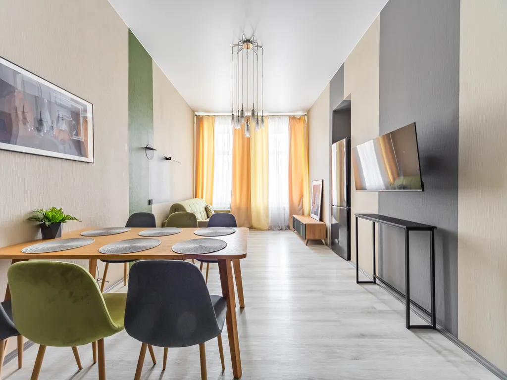 Большая квартира в самом центре города