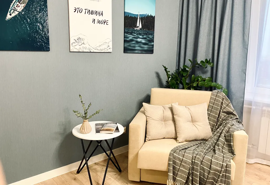 Квартира 2ух комнатные апартаменты с видом на Музей Мирового Океана — Калининград