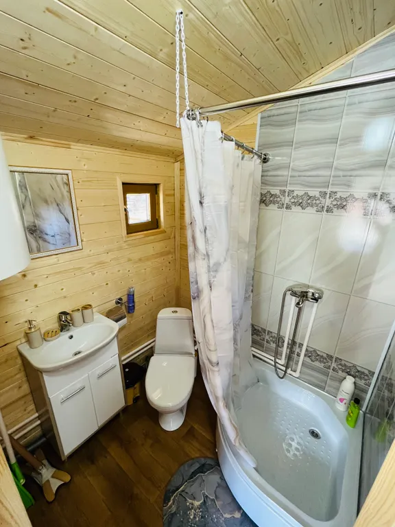 Новый деревянный домик