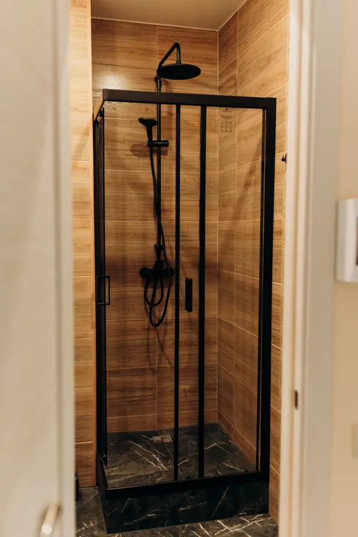 Студия комфорт-класса с камином