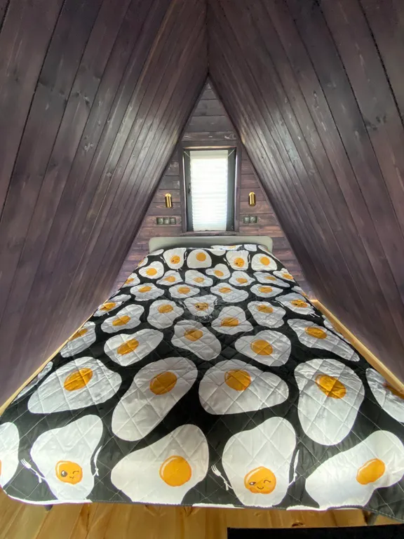 Smaland Ranta house-шале на высоком берегу с видом на реку и закат