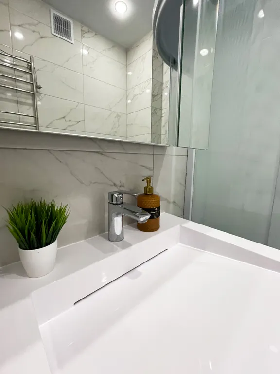 Квартира Квартира Новая студия в 5 минутах от залива — Санкт-Петербург