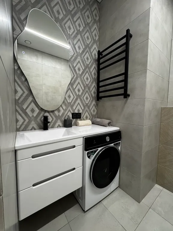 Квартира Просторная стильная евро-трехкомнатная квартира у залива — Санкт-Петербург